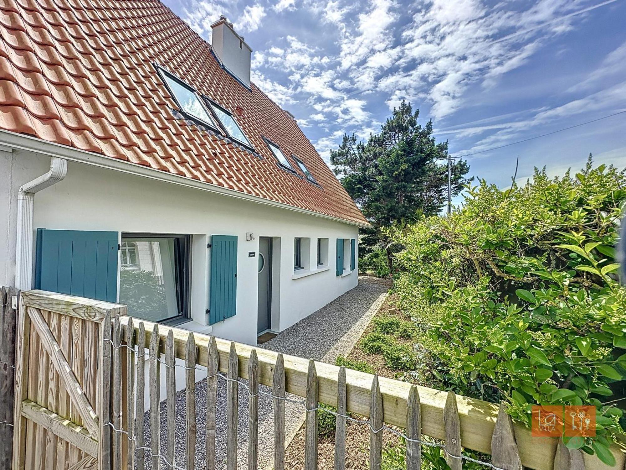 Les Pins : Rez De Jardin Proche Plage Ambleteuse Exterior photo